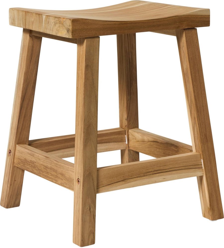 Muubs Ilowa Taburet H46,5 cm, Teak