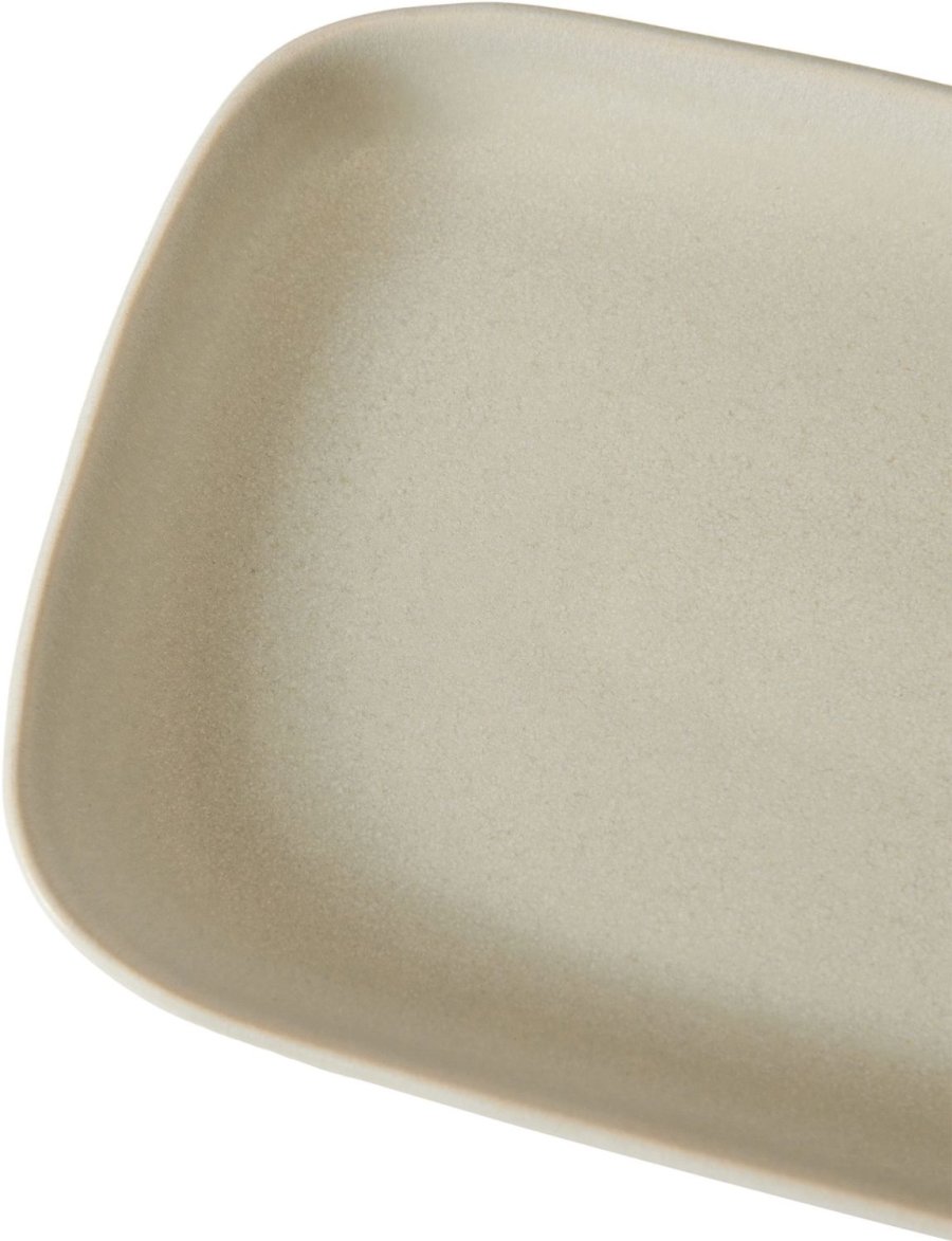 Muubs Ceto Servierplatte 20,5 cm, Weiches Grau