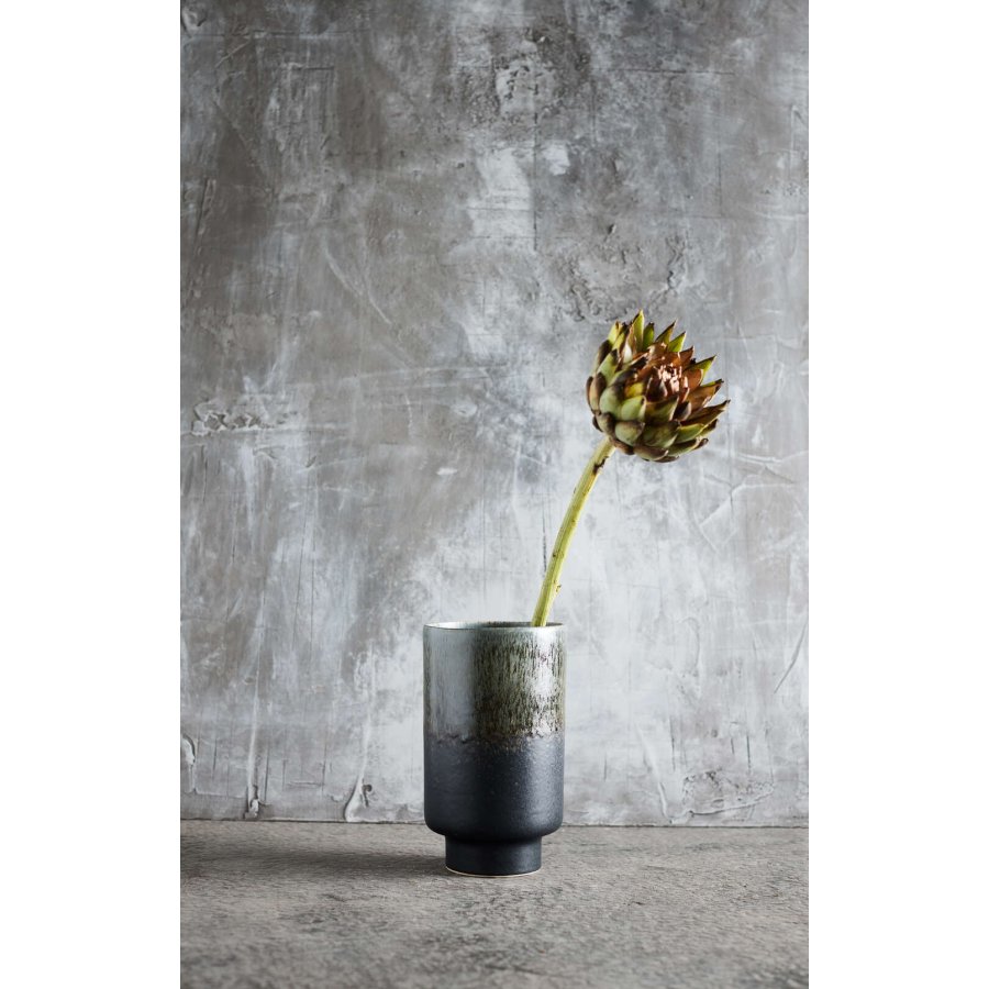 Muubs Lago Vase H22 cm, Forest Green