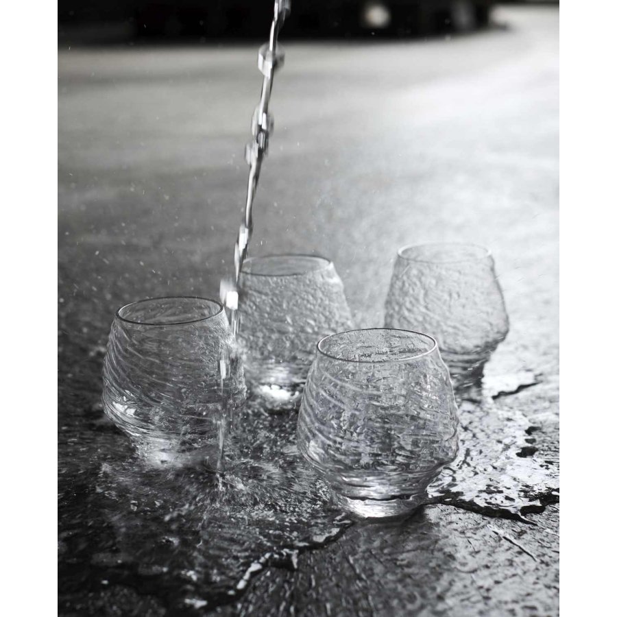 Muubs Mora Drikkeglas 4 stk. 30 cl, Klar