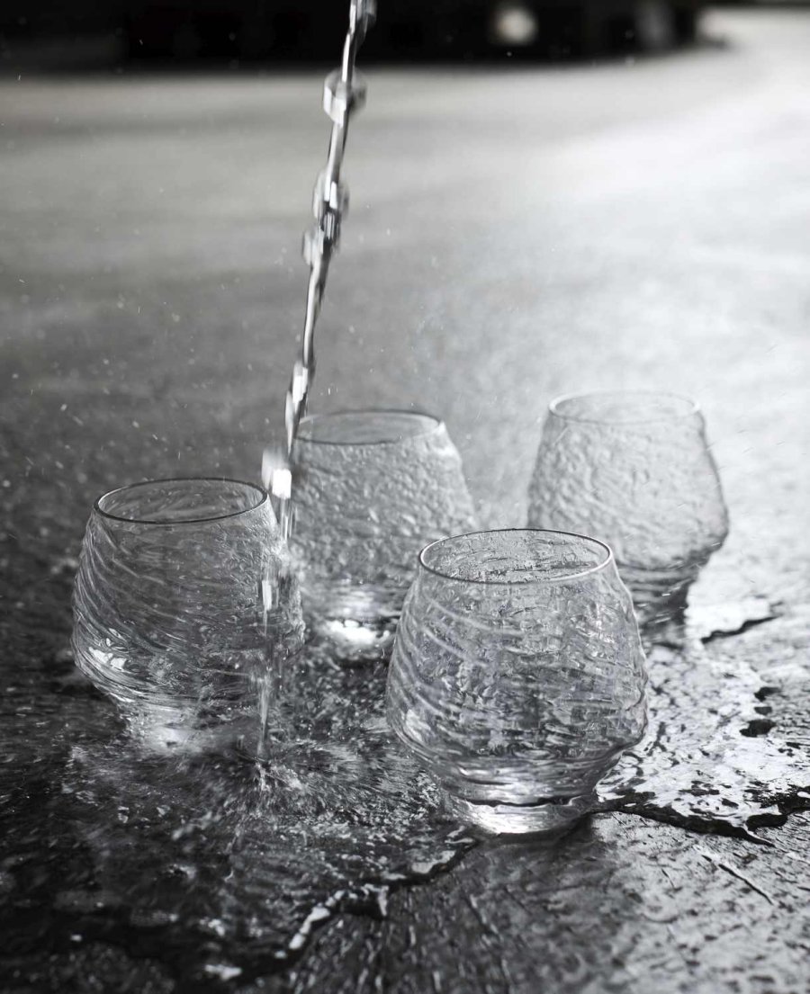 Muubs Mora Drikkeglas 4 stk. 30 cl, Klar