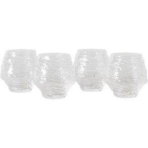 Muubs Mora Drikkeglas 4 stk. 30 cl, Klar