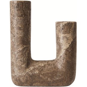 Muubs Minerva Kandelaar H20 cm, Titanium