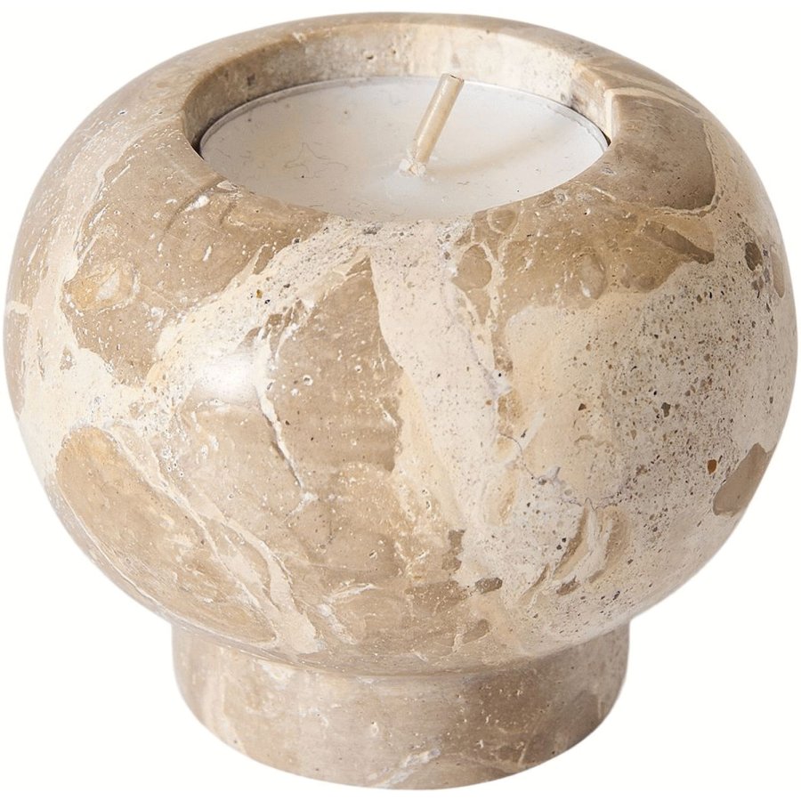 Muubs Vita Teelichthalter H6,5 cm, Seashell