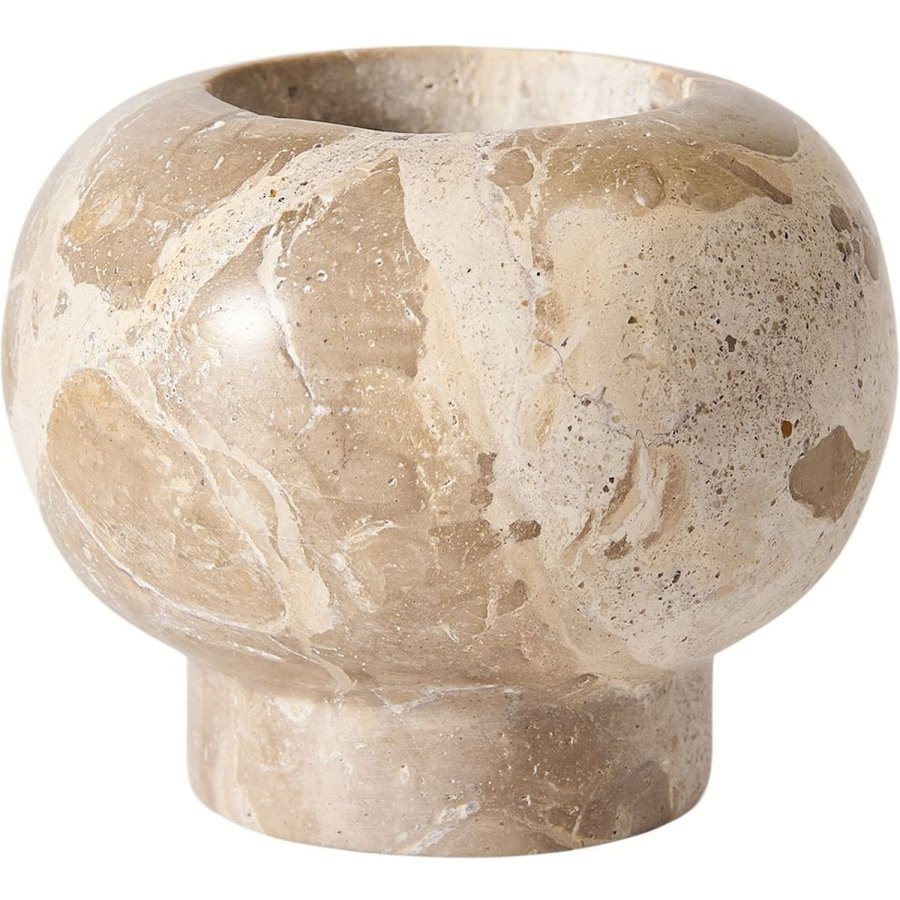 Muubs Vita Teelichthalter H6,5 cm, Seashell