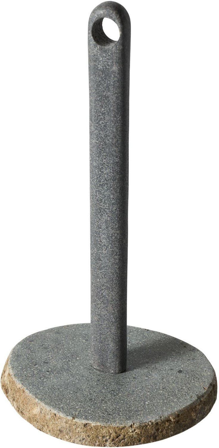 Muubs Valley K&uuml;chenrollenhalter H30 cm, Grau/Natur