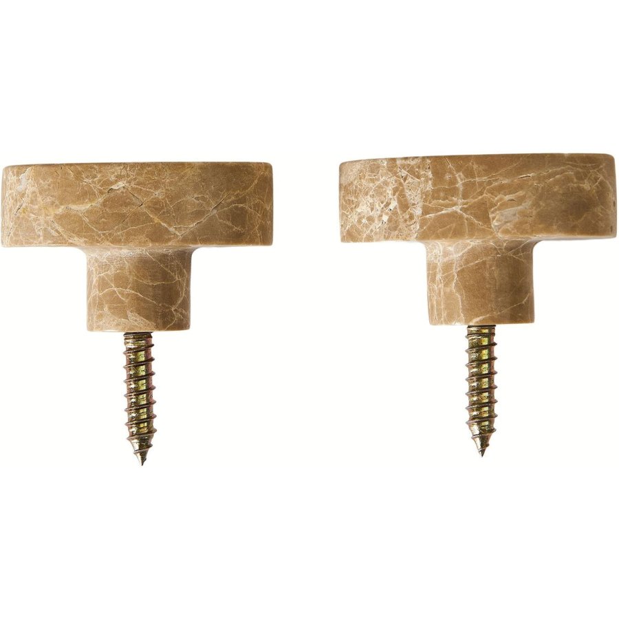 Muubs Suji Haken 2er Set 5 cm, Sand