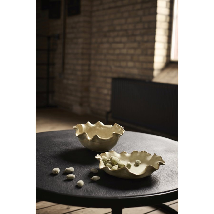 Muubs Saku Serveringsfad 22,5 cm, Creme