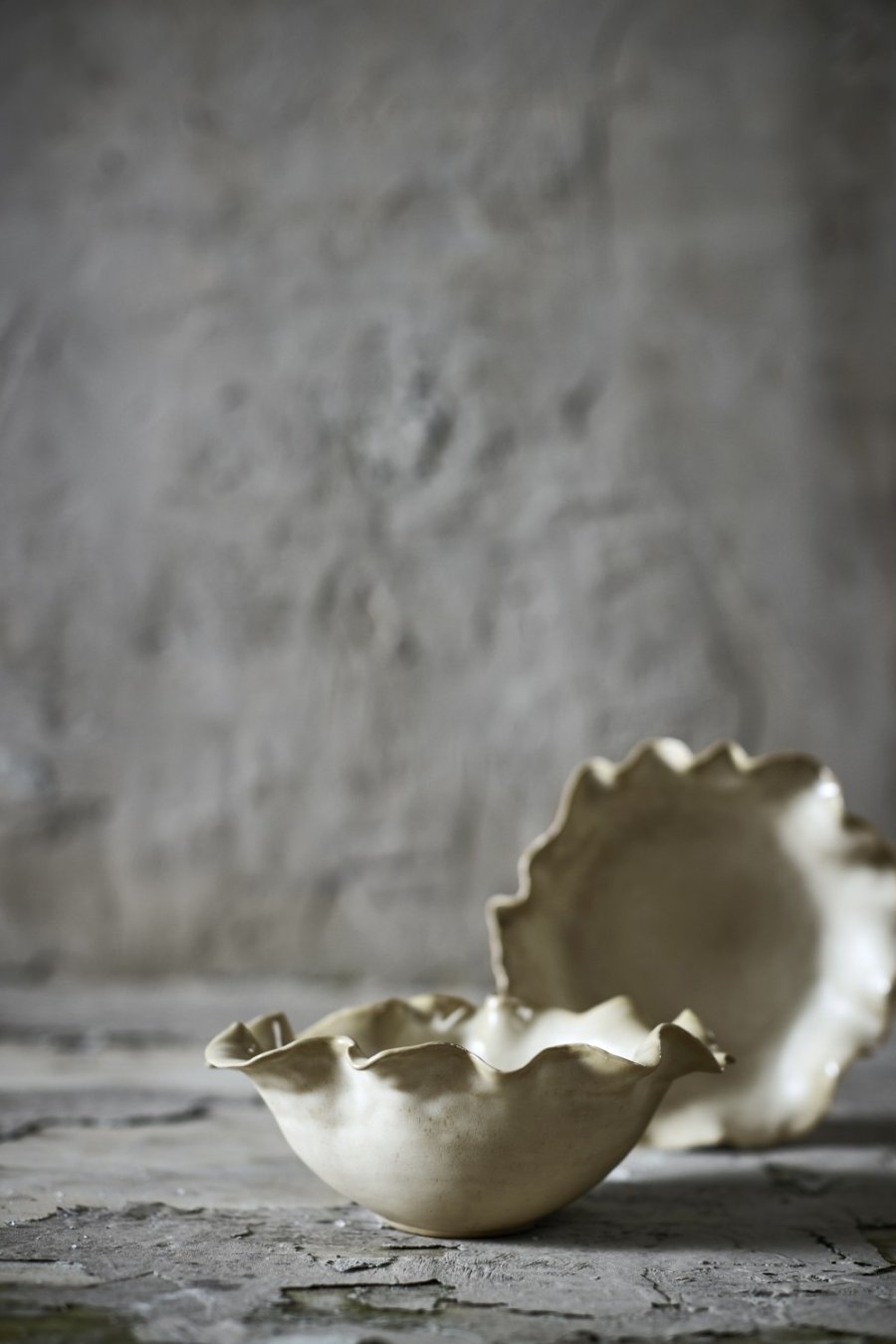 Muubs Saku Serveringssk�l 24 cm, Creme