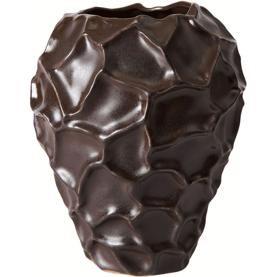Muubs Soil Vase H21,5 cm, Mocha