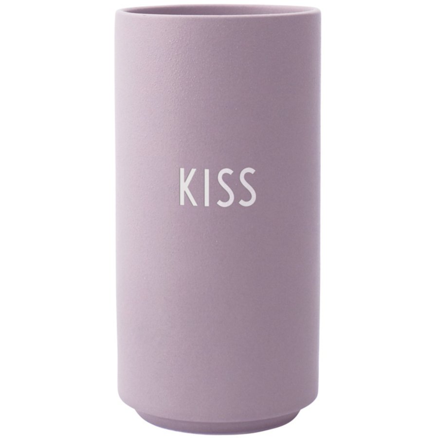 DESIGN LETTERS Lieblingsvase Kiss H11 cm, Lavendel