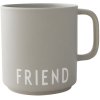 DESIGN LETTERS Lieblingstasse mit Henckel Friend, Grau