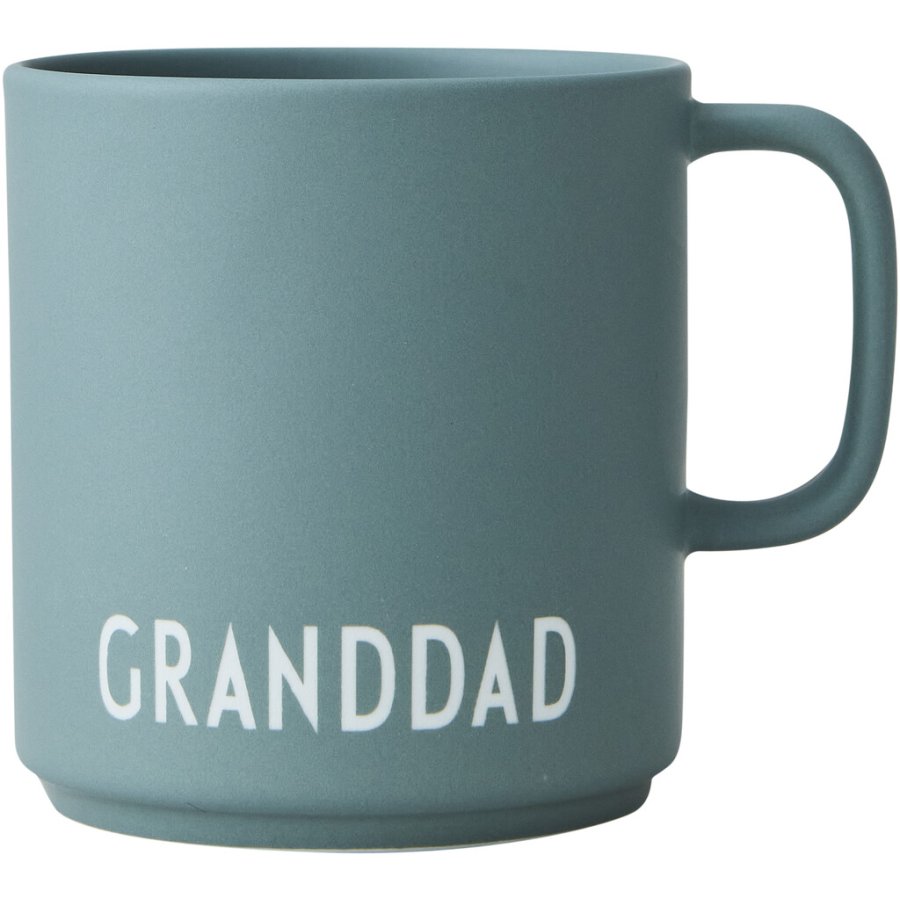 DESIGN LETTERS Favoritkop m. Hank Granddad, Mrkegrn