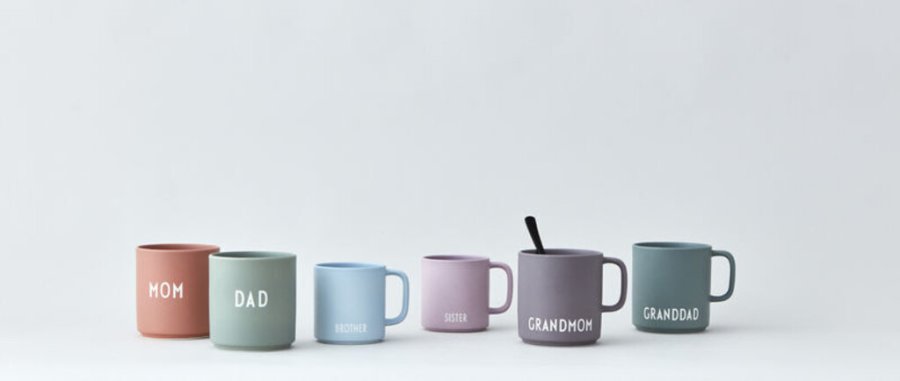 DESIGN LETTERS Favoritkop m. Hank Granddad, Mrkegrn