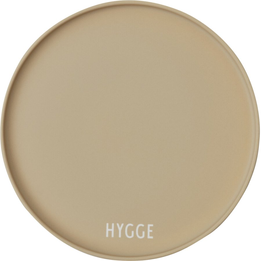 DESIGN LETTERS Favorittallerken 21 cm, Beige