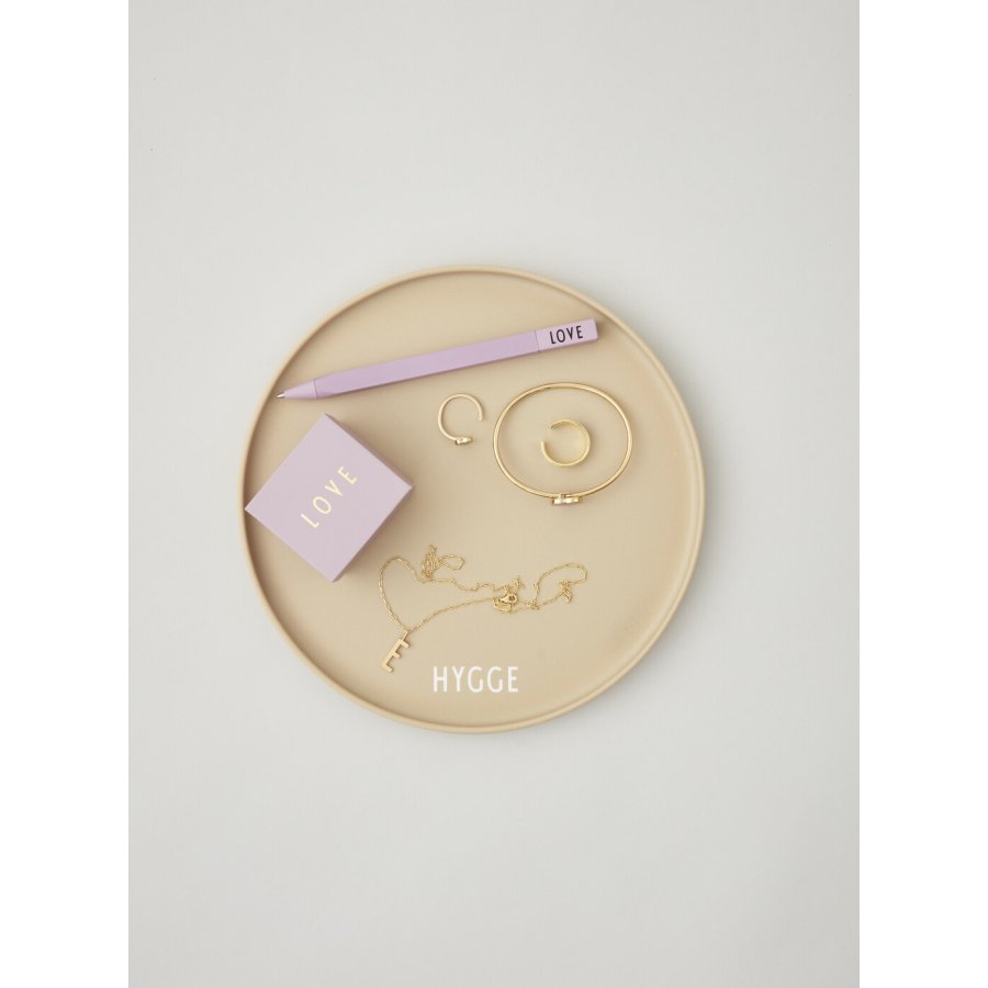 DESIGN LETTERS Favorittallerken 21 cm, Beige