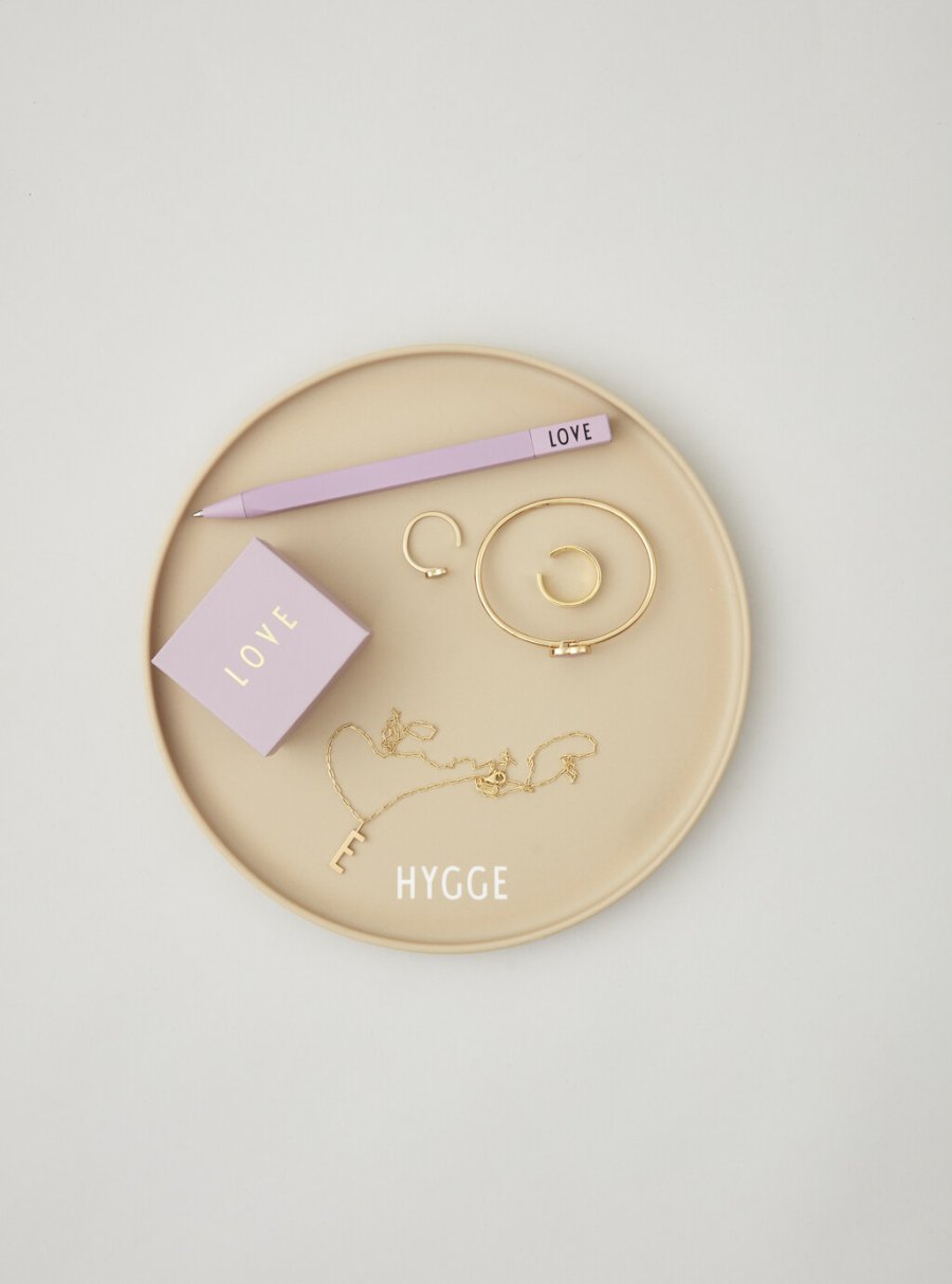DESIGN LETTERS Favorittallerken 21 cm, Beige