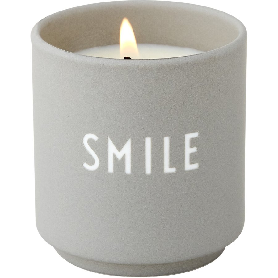 DESIGN LETTERS Duftlys Smile H6 cm, Gr