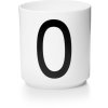 DESIGN LETTERS Personlig Porcelnskop O, Hvid