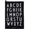 DESIGN LETTERS Klassisk Viskestykke 2 stk 60x40 cm, Sort
