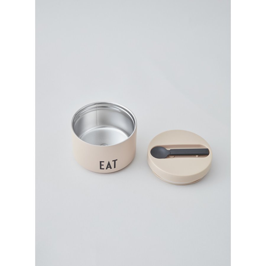 DESIGN LETTERS Termomadkasse Eat Lille 33 cl, Nude