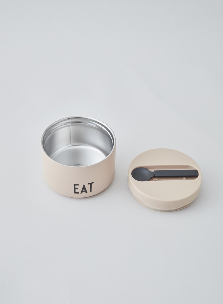 DESIGN LETTERS Termomadkasse Eat Lille 33 cl, Nude