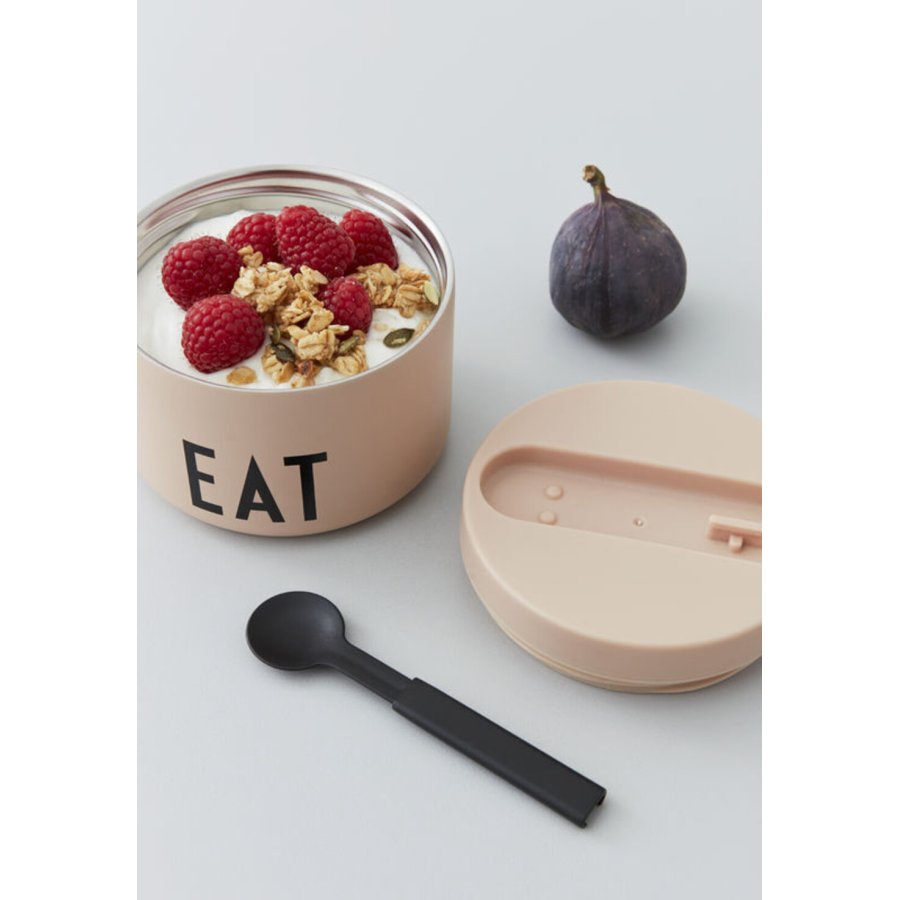 DESIGN LETTERS Termomadkasse Eat Lille 33 cl, Nude