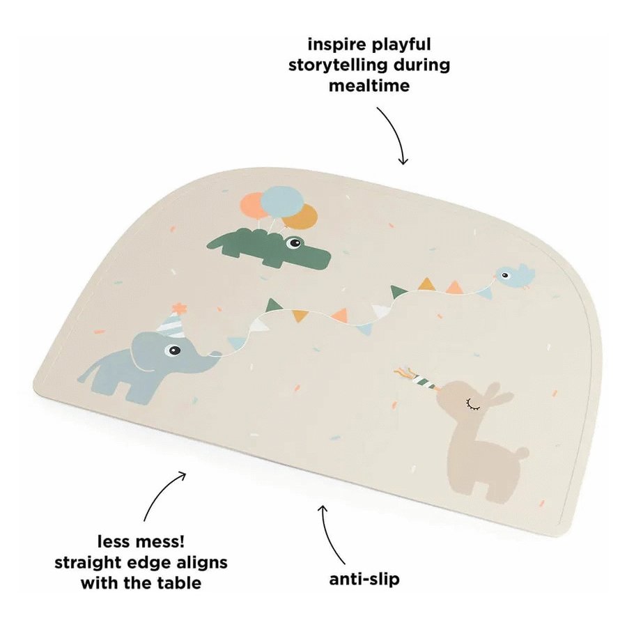 Done by Deer Celebration D�kkeserviet 26,5x38 cm, Sand