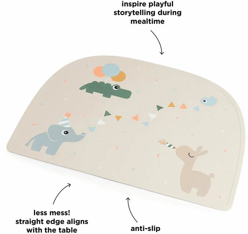 Done by Deer Celebration D�kkeserviet 26,5x38 cm, Sand