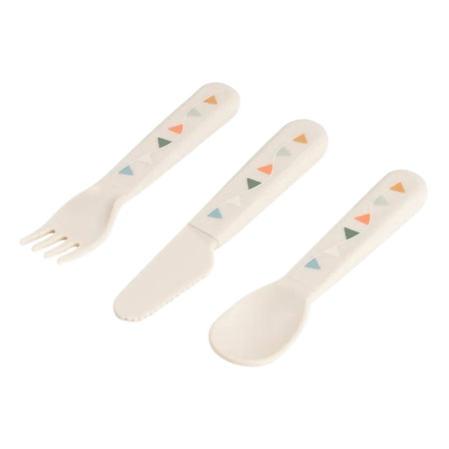 Done by Deer Celebration Foodie Bestiks�t 3 dele, Sand