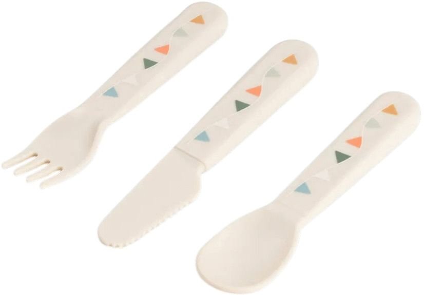 Done by Deer Celebration Foodie Bestiks�t 3 dele, Sand