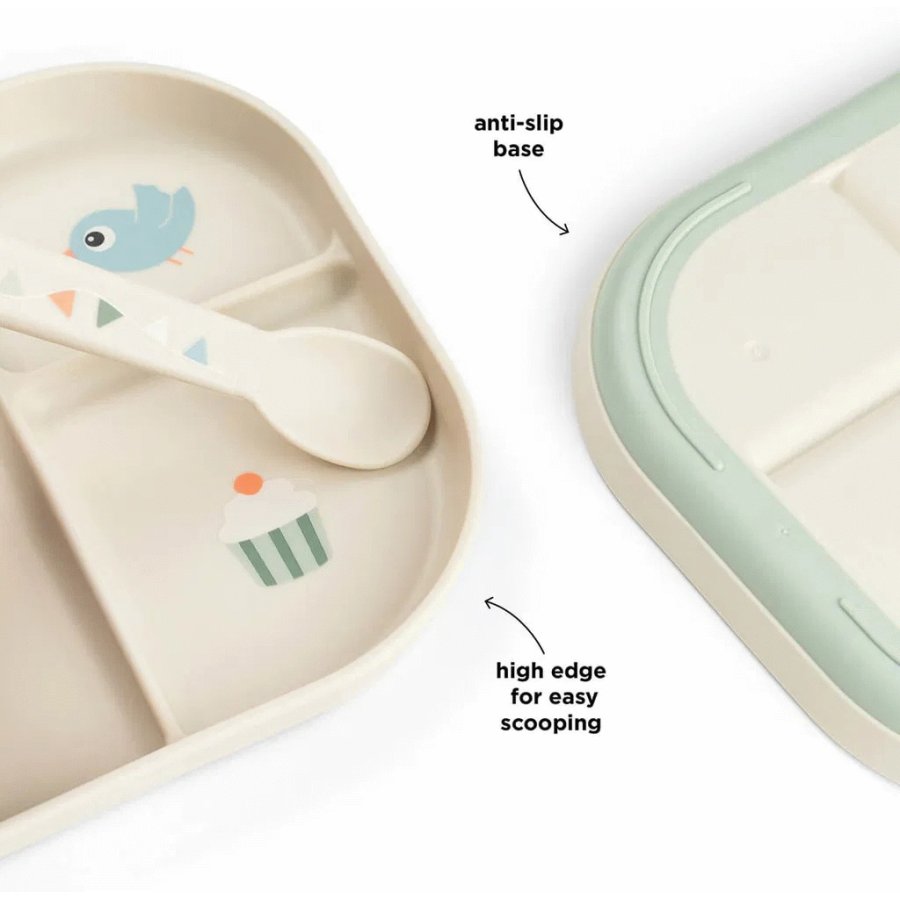 Done by Deer Celebration Foodie Tallerken 22x18 cm, Sand