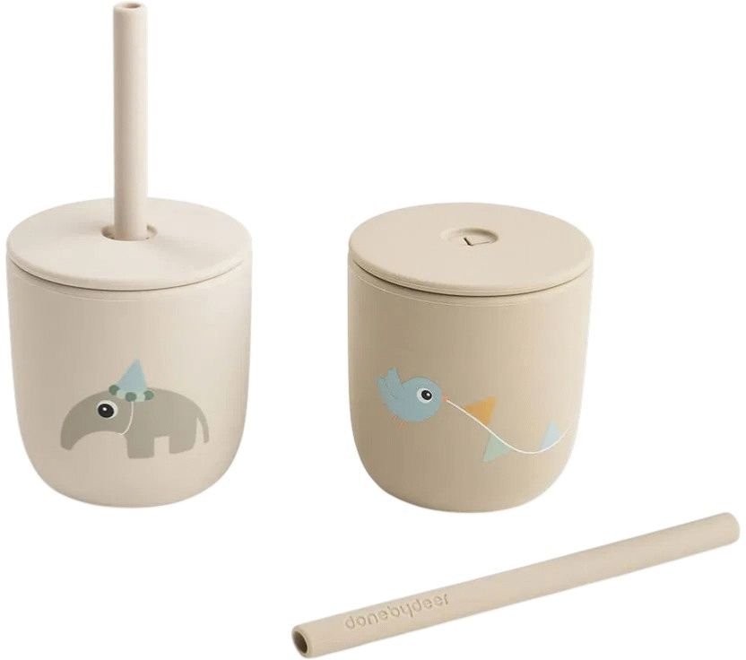 Done by Deer Celebration Kop 2 stk. 120 ml., Sand