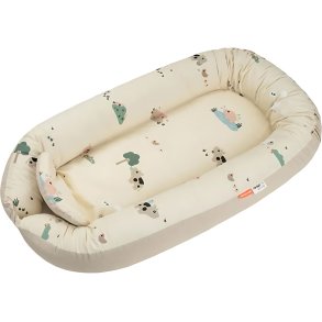 Done by Deer Tiny farm Babynest 85x50 cm, Sand