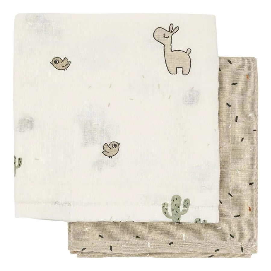 Done by Deer Lalee Stofble 2 stk. 65x65 cm, Sand