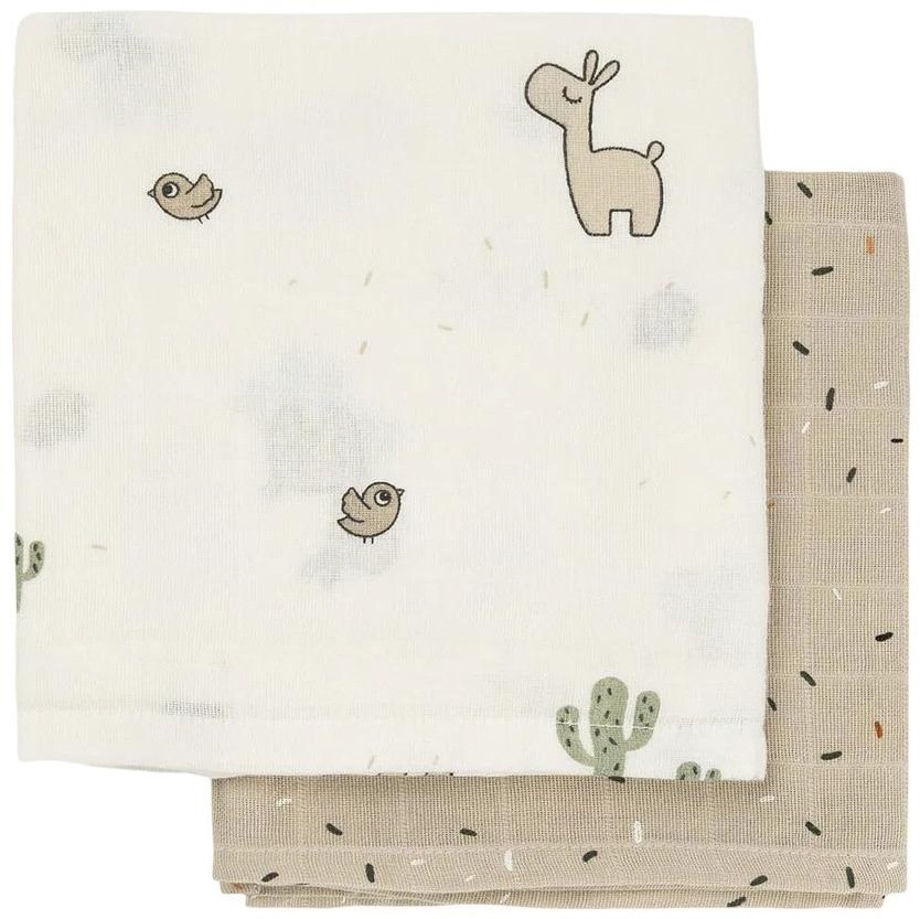 Done by Deer Lalee Stofble 2 stk. 65x65 cm, Sand