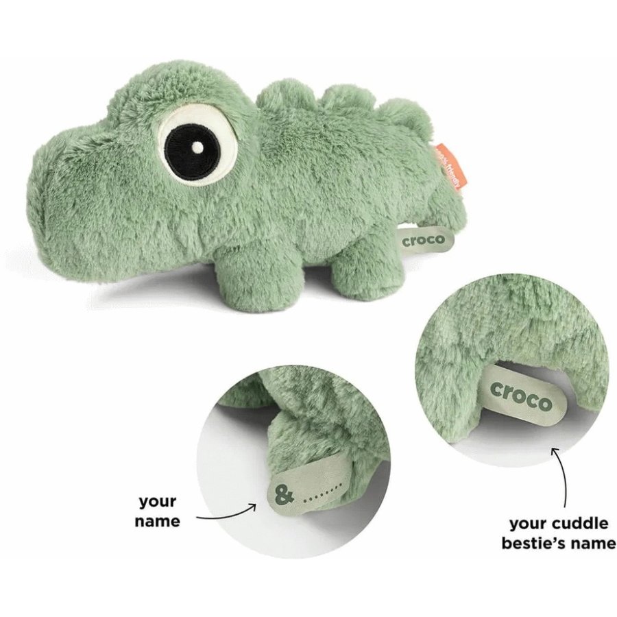 Done by Deer Croco Bamse 17,5x28 cm, Gr�n