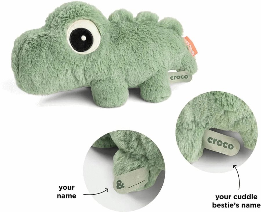 Done by Deer Croco Bamse 17,5x28 cm, Gr�n