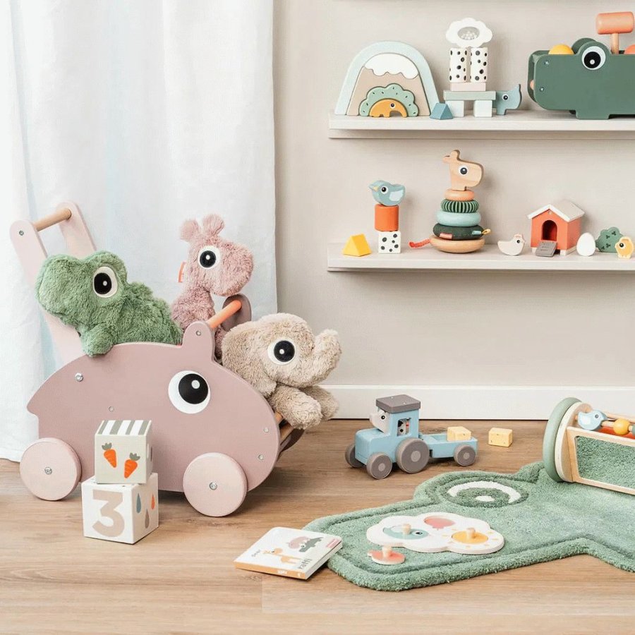 Done by Deer Croco Bamse 17,5x28 cm, Gr�n