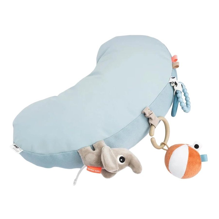 Done by Deer Playground Tummy Time Aktivitetspude 33x16 cm, Bl�