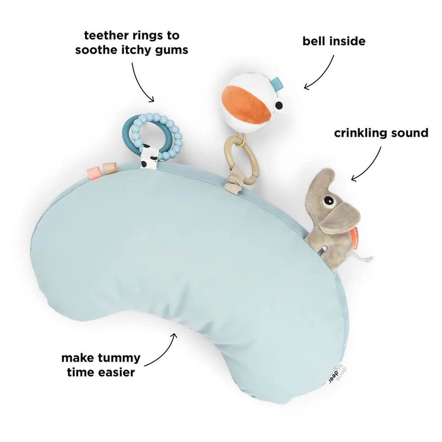 Done by Deer Playground Tummy Time Aktivitetspude 33x16 cm, Bl�