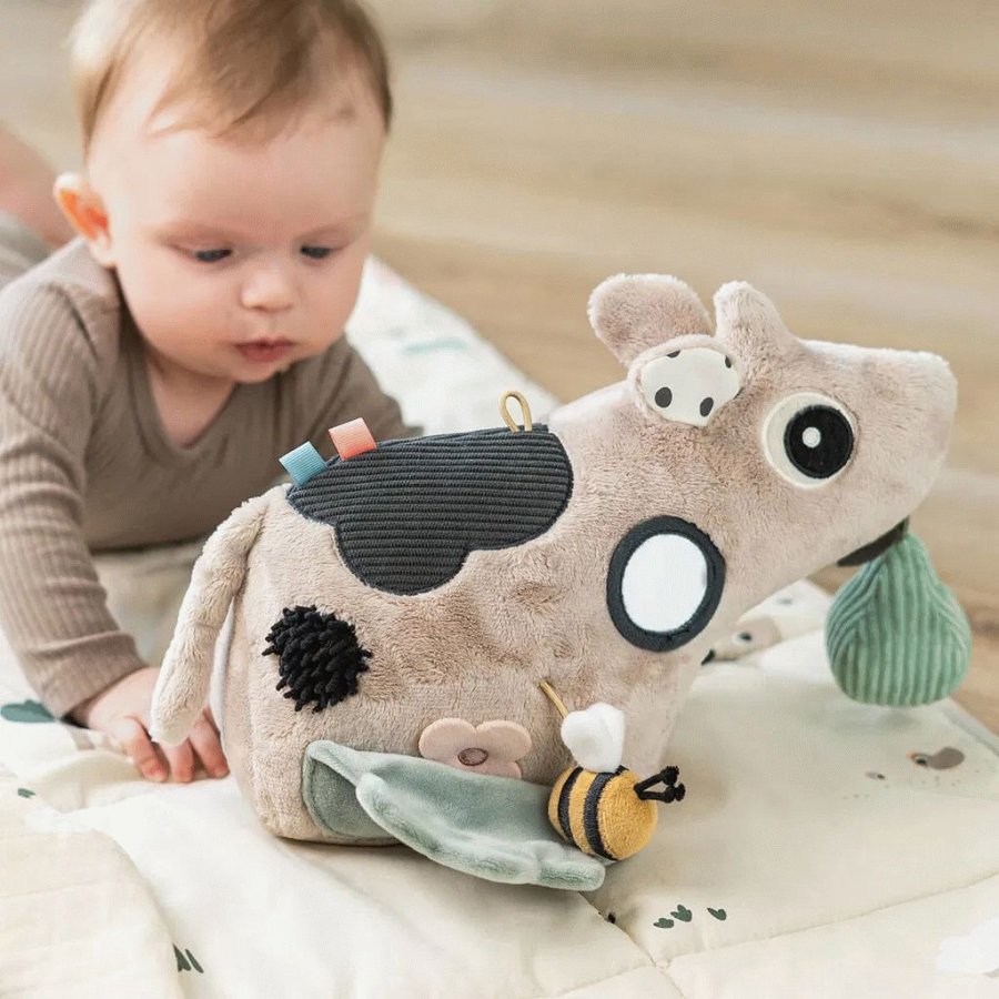 Done by Deer Dotti Aktivitetsgulvspejl 27 cm, Sand