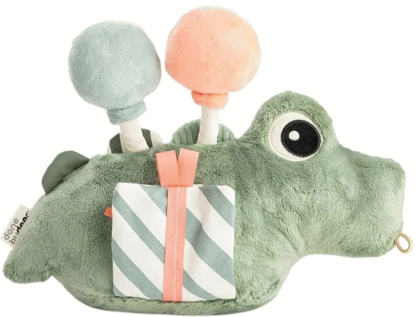 Done by Deer Croco Aktivitetsgulvspejl 28 cm, Gr�n