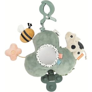 Done by Deer Tiny Farm Aktivitetsspejl 21 cm, Gr�n