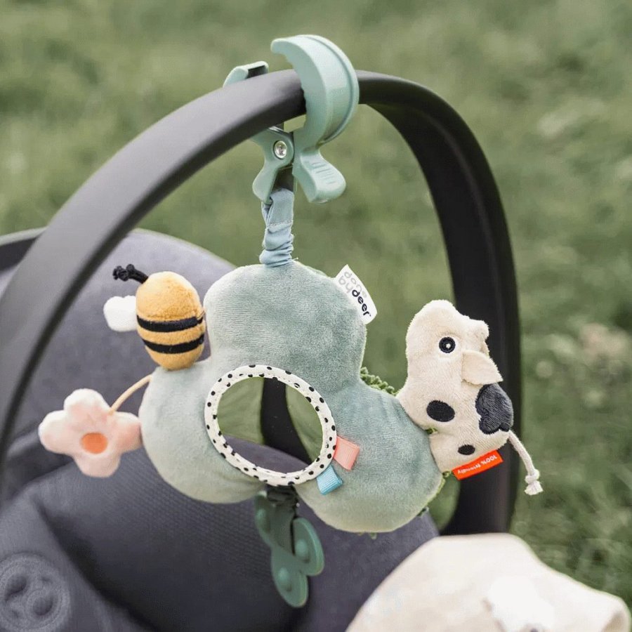 Done by Deer Tiny Farm Aktivitetsspejl 21 cm, Gr�n