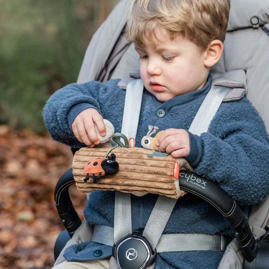 Done by Deer Tiny trails Aktivitetsleget�j til barnevogn 17 cm, Brun