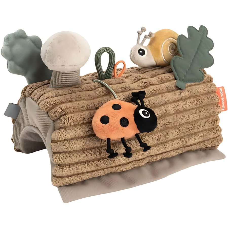 Done by Deer Tiny trails Aktivitetsleget�j til barnevogn 17 cm, Brun