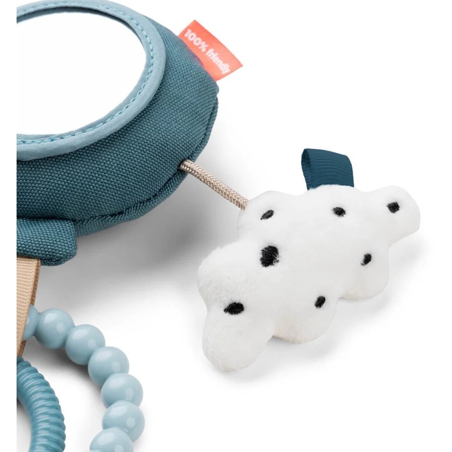 Done by Deer Happy Clouds To Go Aktivitetsspejl H26 cm, Bl�