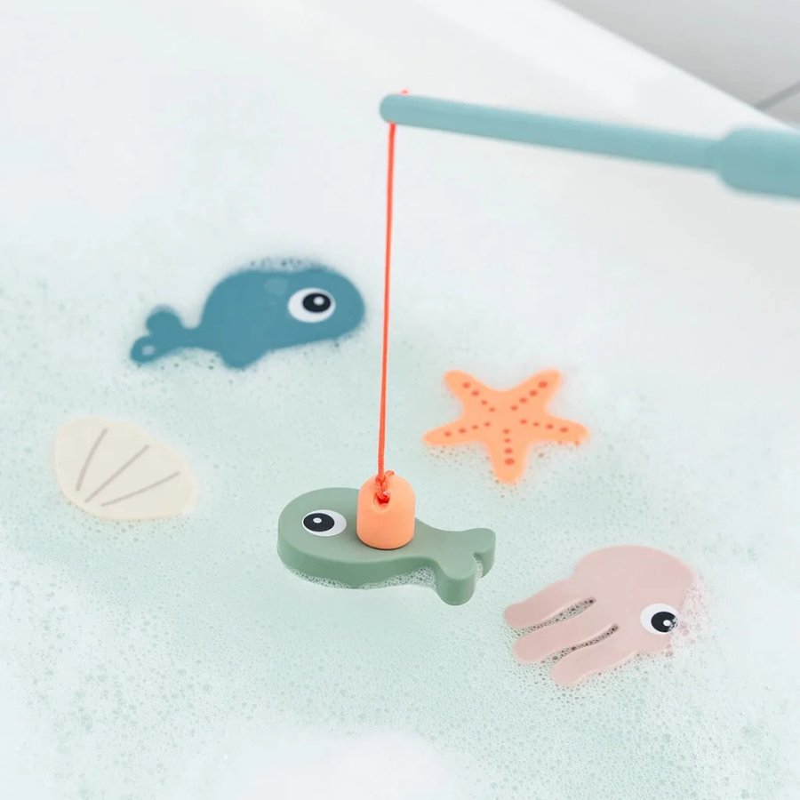 Done by Deer Sea Friends Bade- og Fiskeleget�j 21 cm, Multi