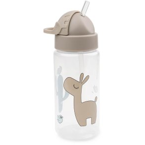 Done by Deer Lalee Trinkdose mit Strohhalm 350 ml, Sand